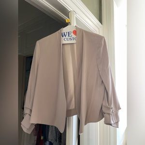 Babaton jacket with sleeve detail